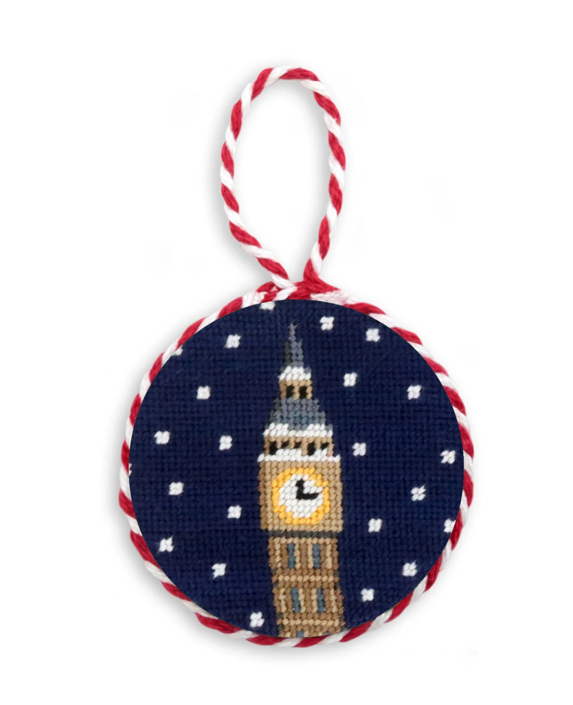 Snowy Big Ben Ornament