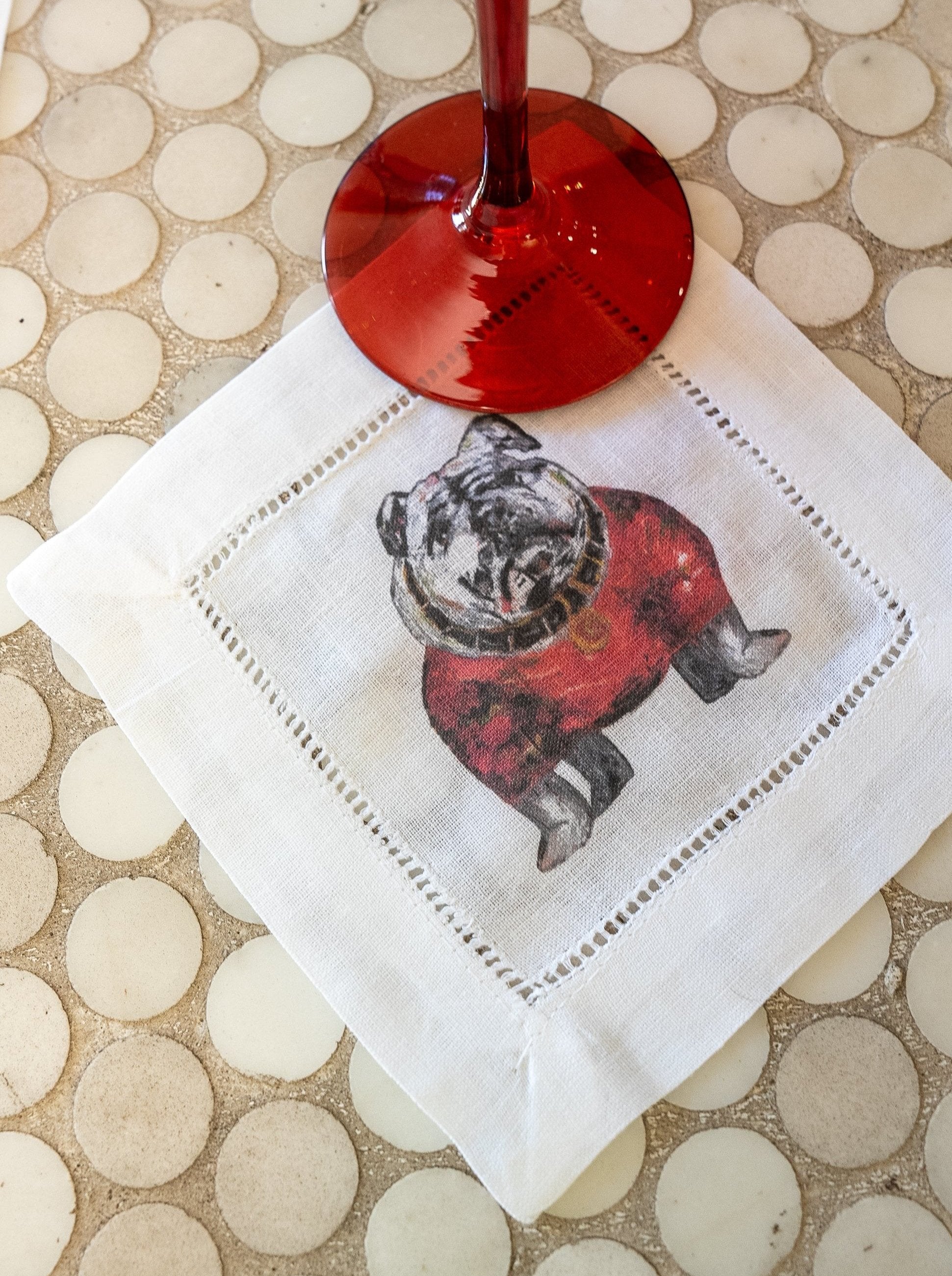 Let The Big Dawg Eat Cocktail Napkins