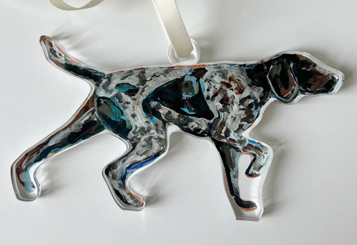 GSP Pointing Acrylic Ornament