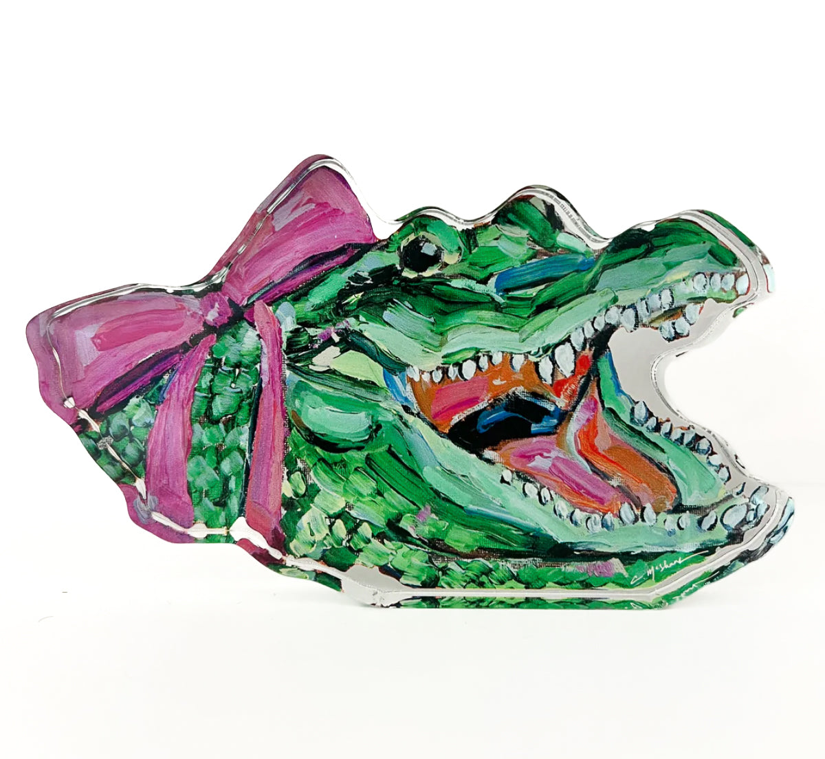 Florida Gator Girl Acrylic
