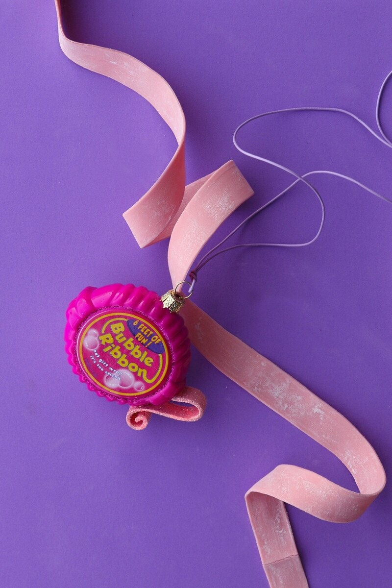 Bubble Gum Tape Ornament