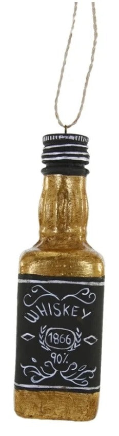 Whiskey Bottle Ornament