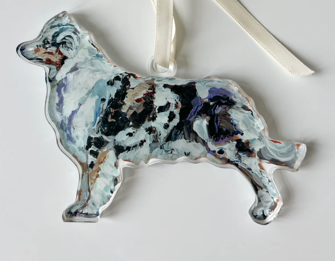 Australian Shepherd Acrylic Ornament