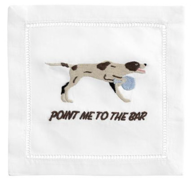 Point Me to the Bar Cocktail Napkins