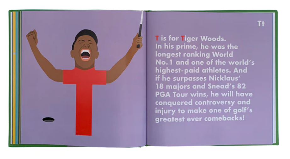 Golf Legends Alphabet Book