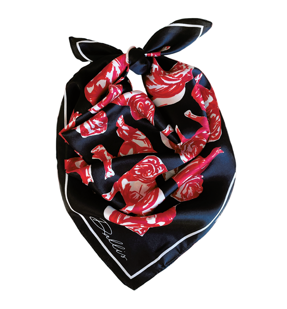 Red Sic 'em Gameday Scarf