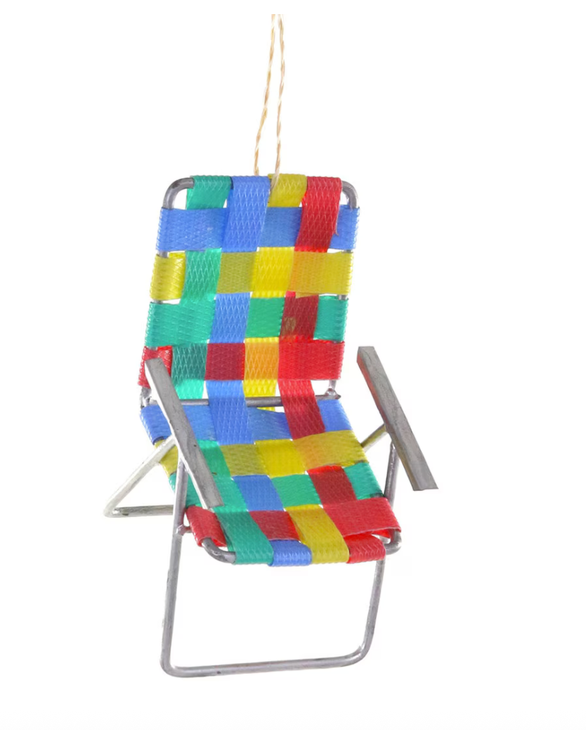 Retro Lawn Chair Ornament