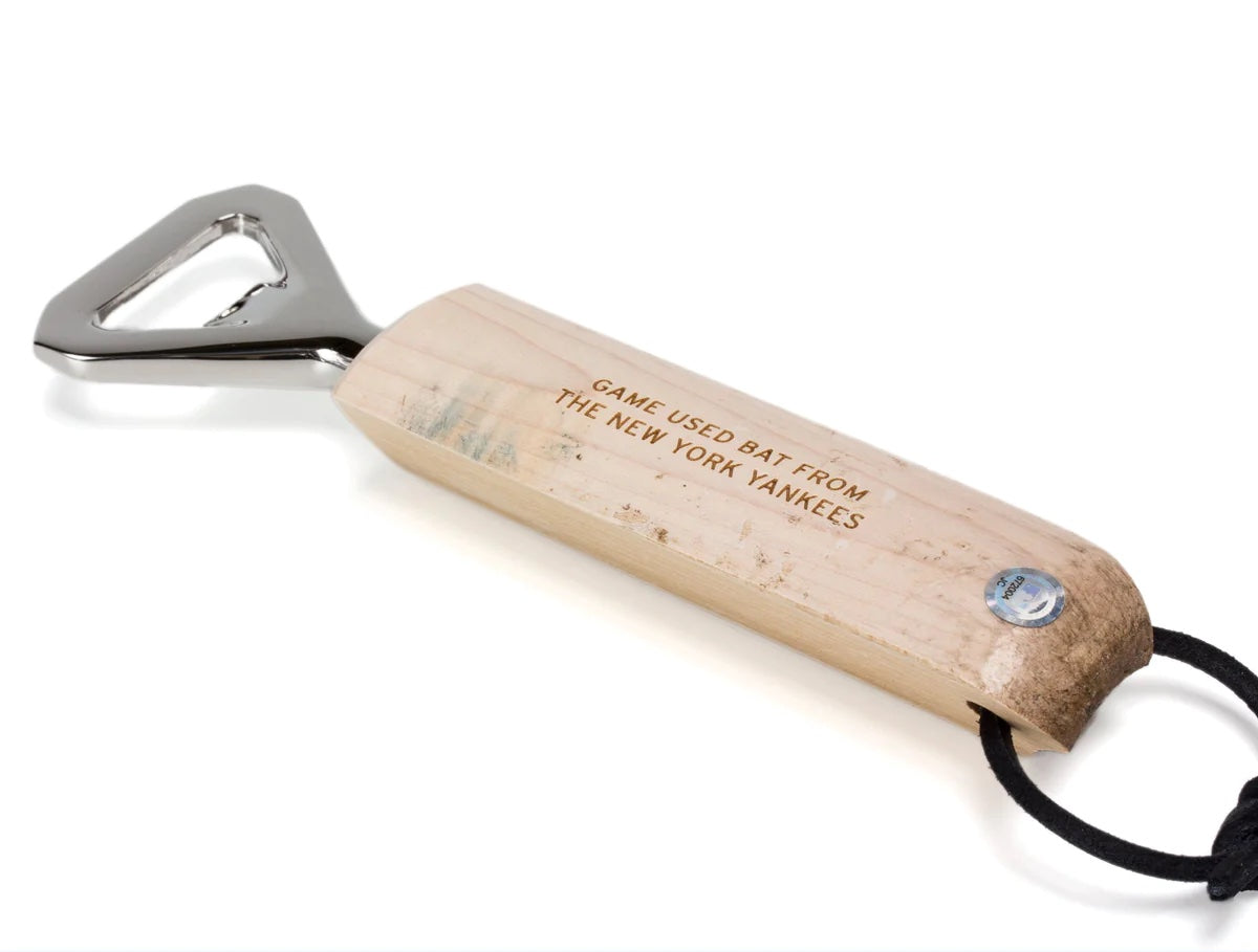 Yankees Baseball Bat Bottle Opener