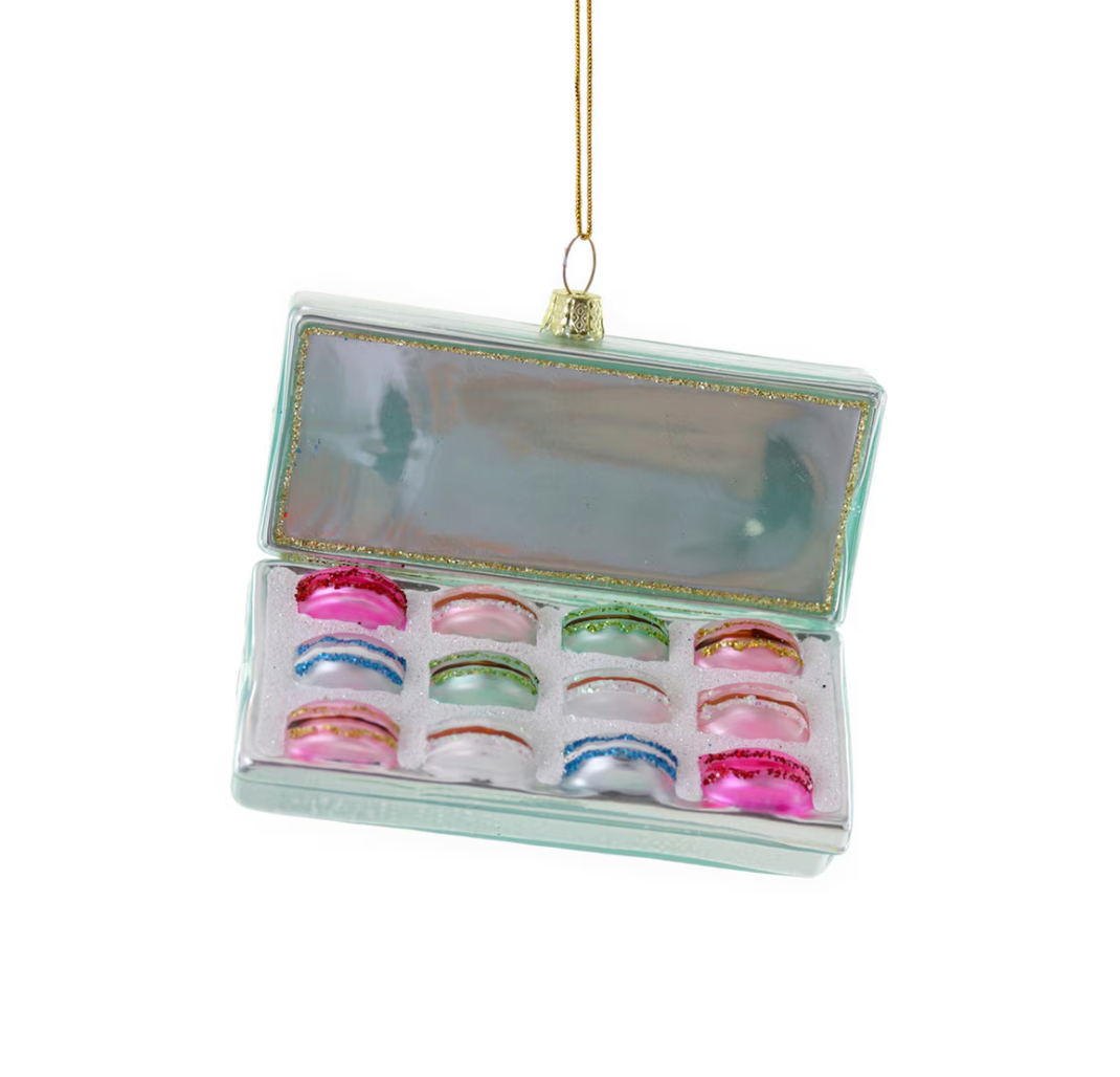 Box of Macarons - Blue