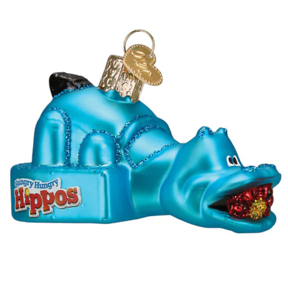 Hungry Hippos Ornament