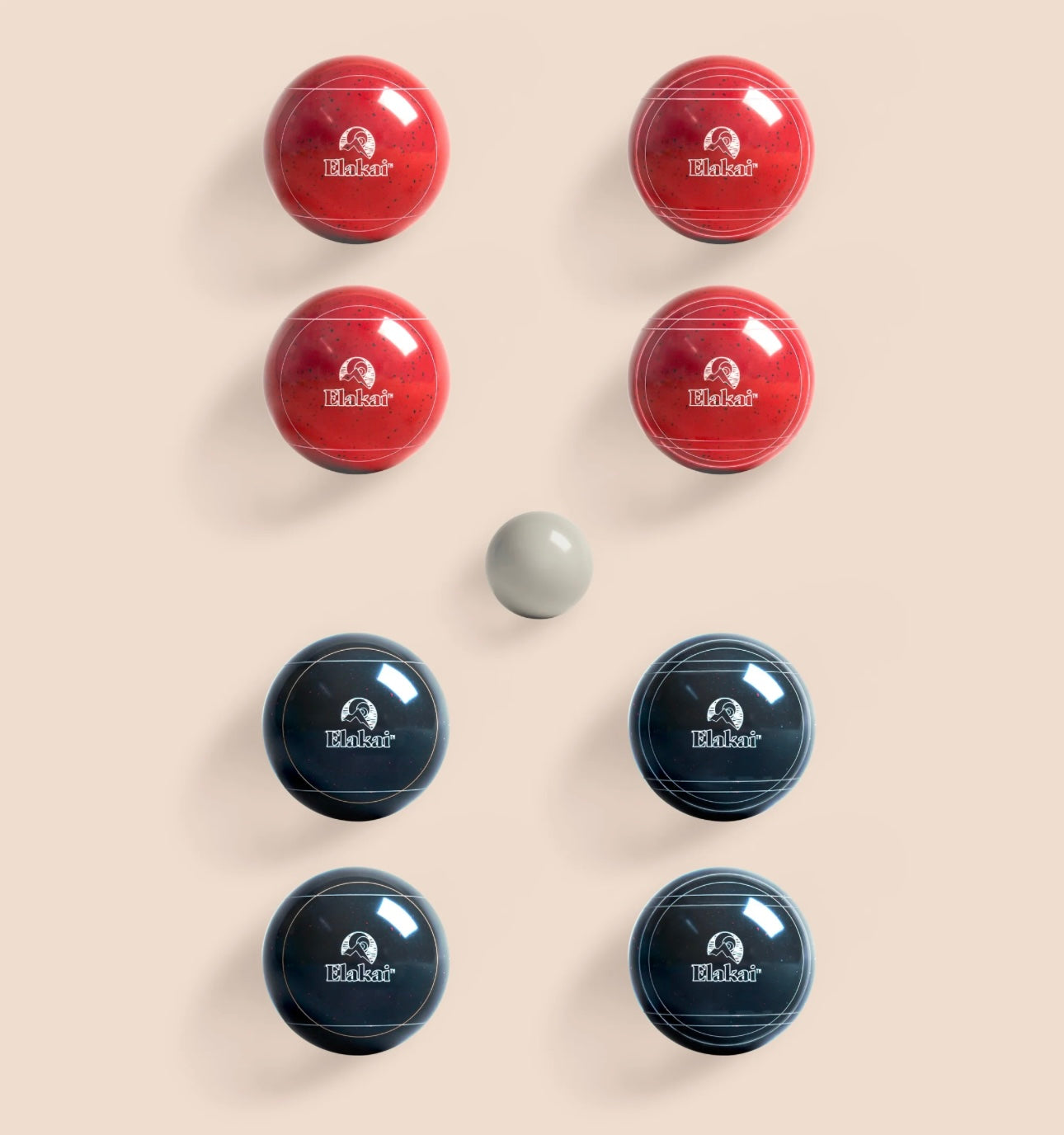 Premium Resin 107mm Rambler Bocce Set