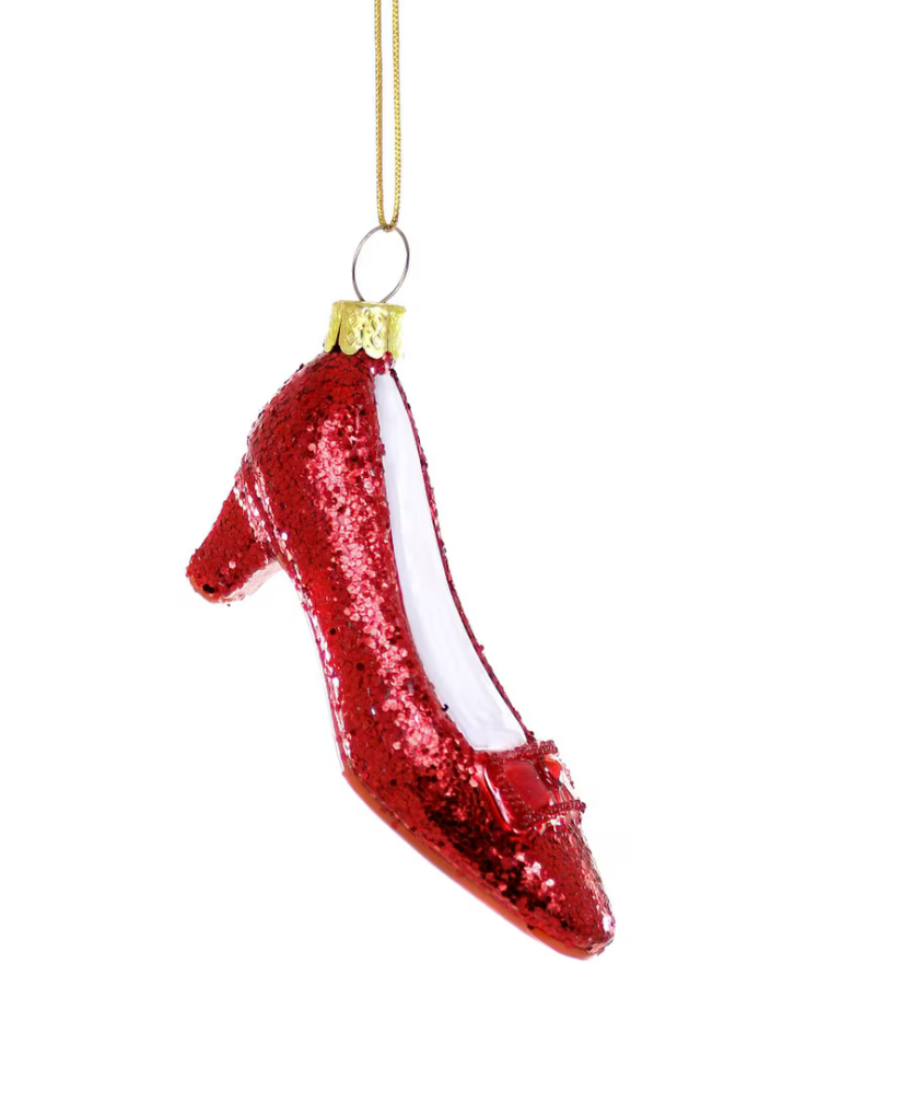 Ruby Red Slipper Ornament