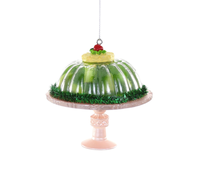 Green Jello Mold Ornament