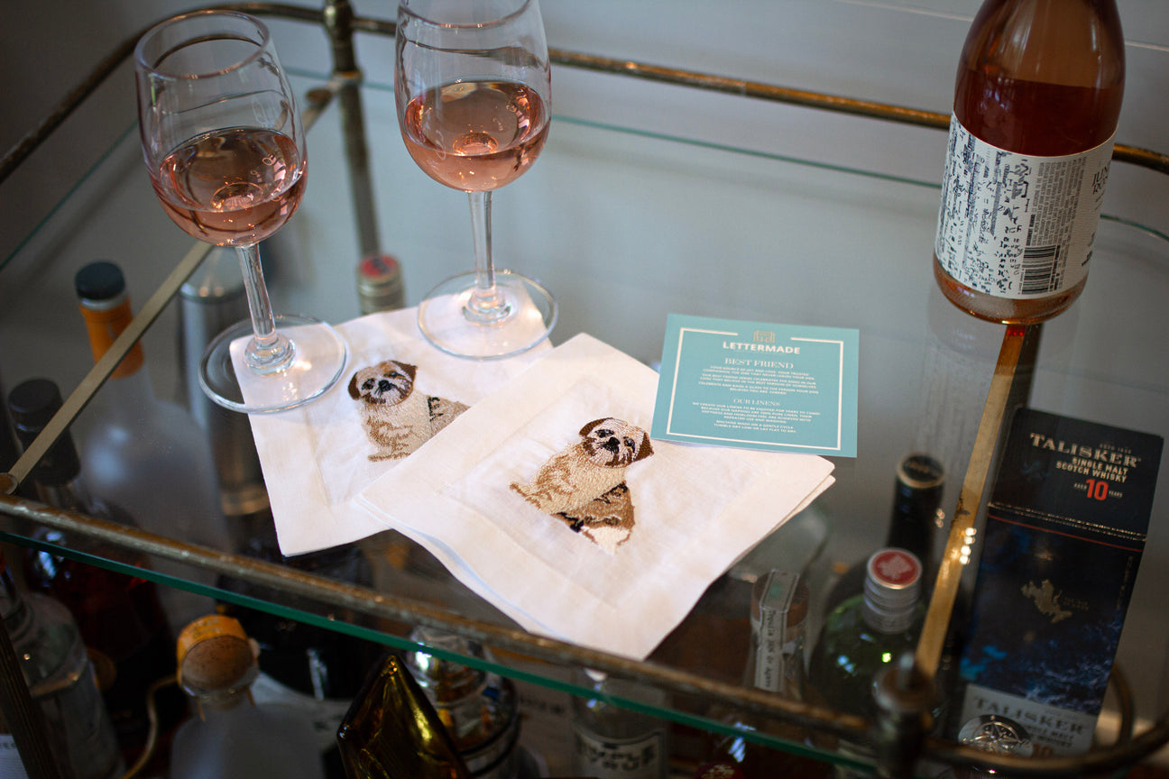 Shih Tzu Cocktail Napkins