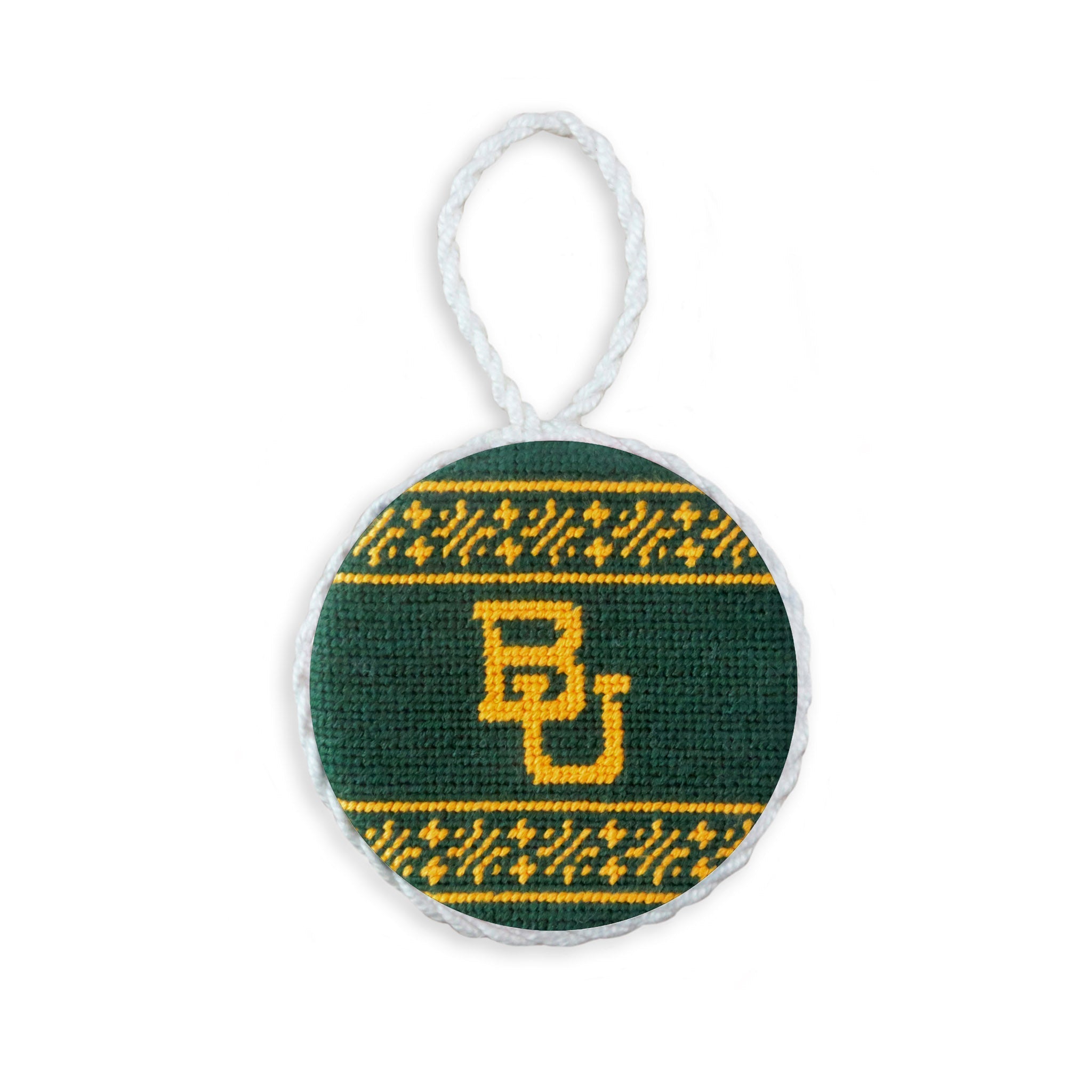 Baylor Fairisle Ornament