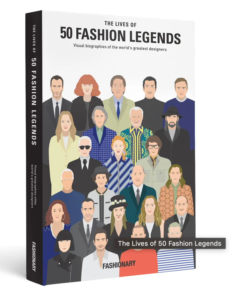The Lives of 50 Fashion Designers