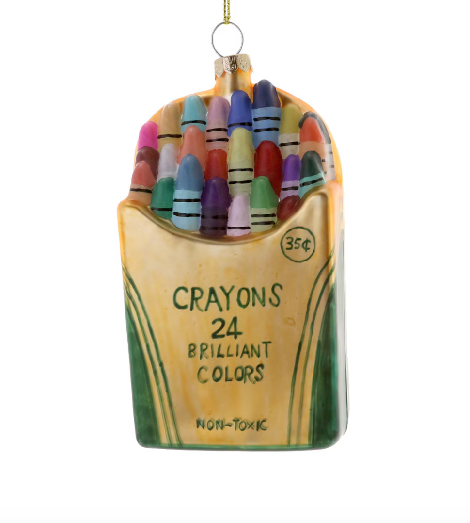 Crayon Box Ornament