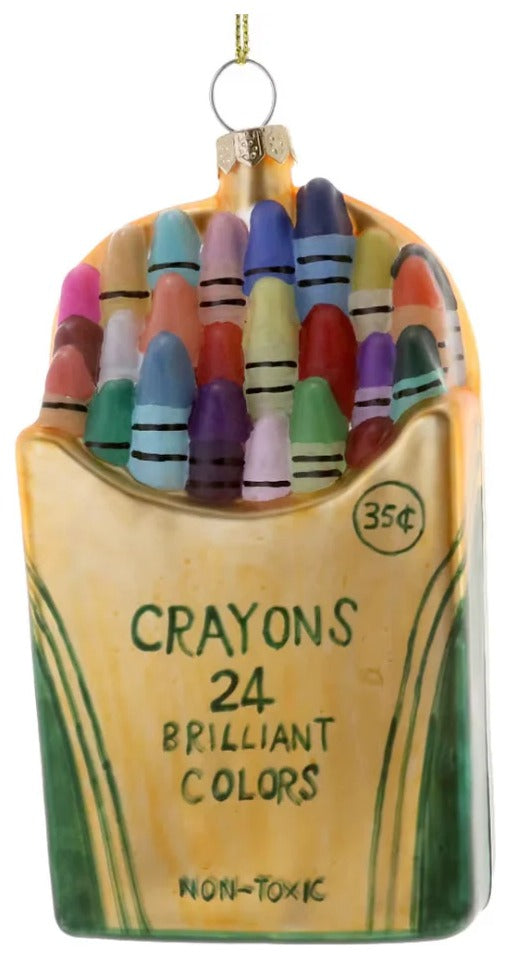 Crayon Box Ornament