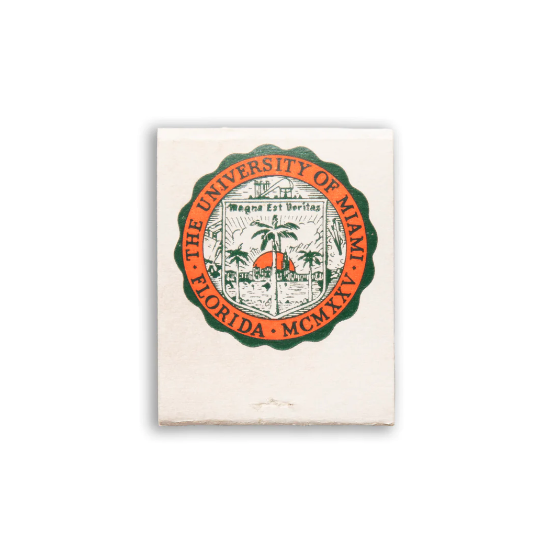 University of Miami Matchbook Print