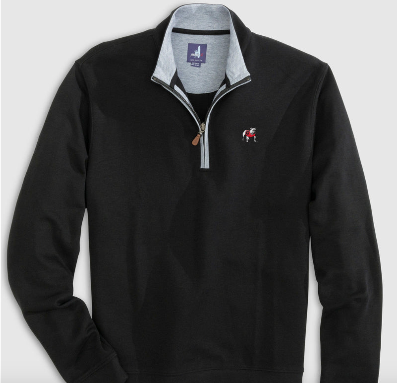 Georgia Sully 1/4 Zip in Black
