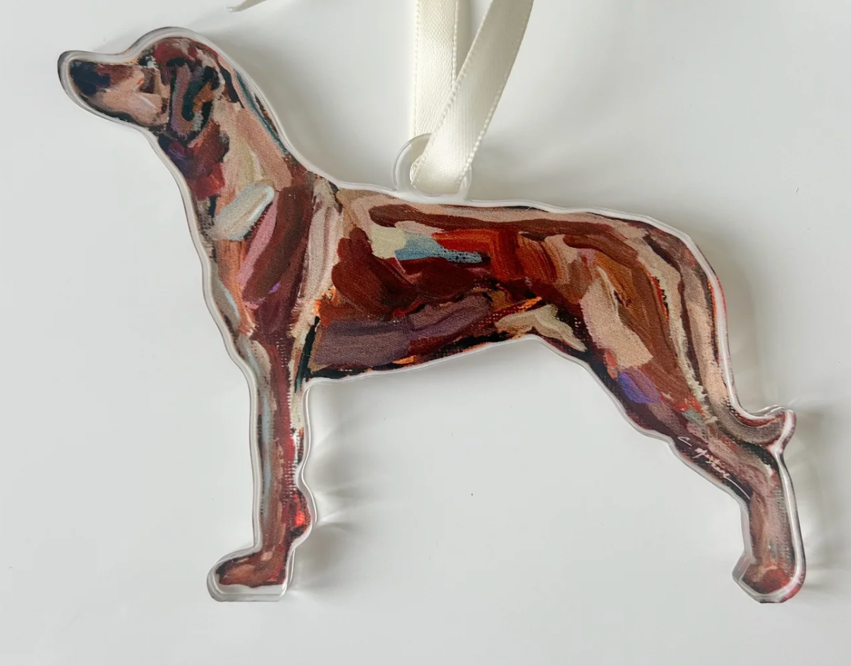 Rhodesian Ridgeback Acrylic Ornament