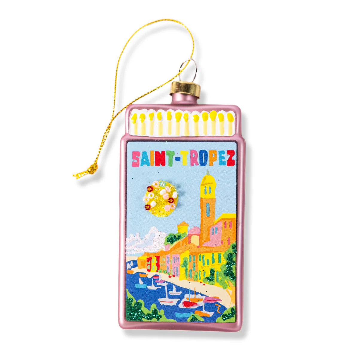Matchbook Ornament - St Tropez