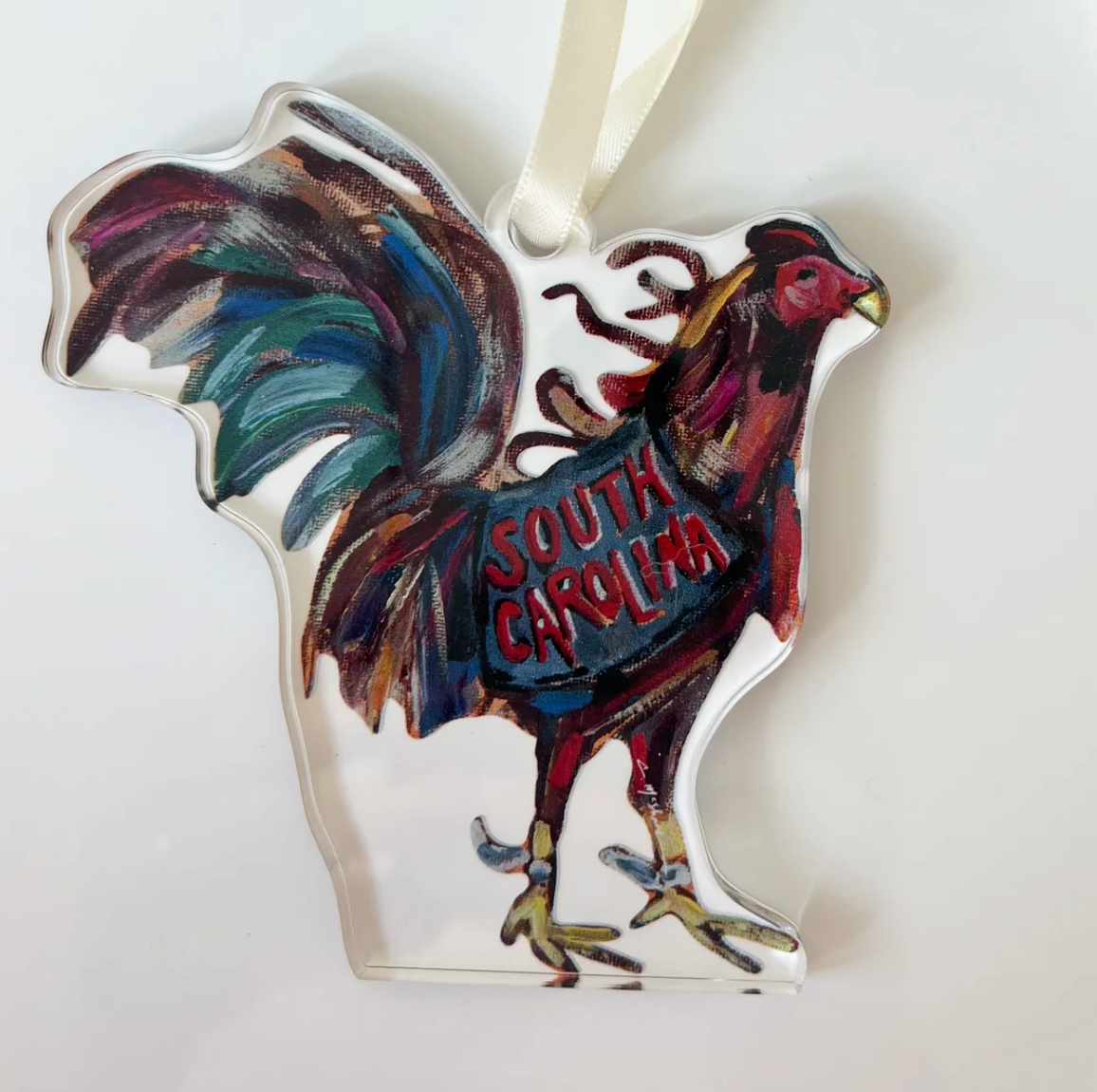 South Carolina Acrylic Ornament