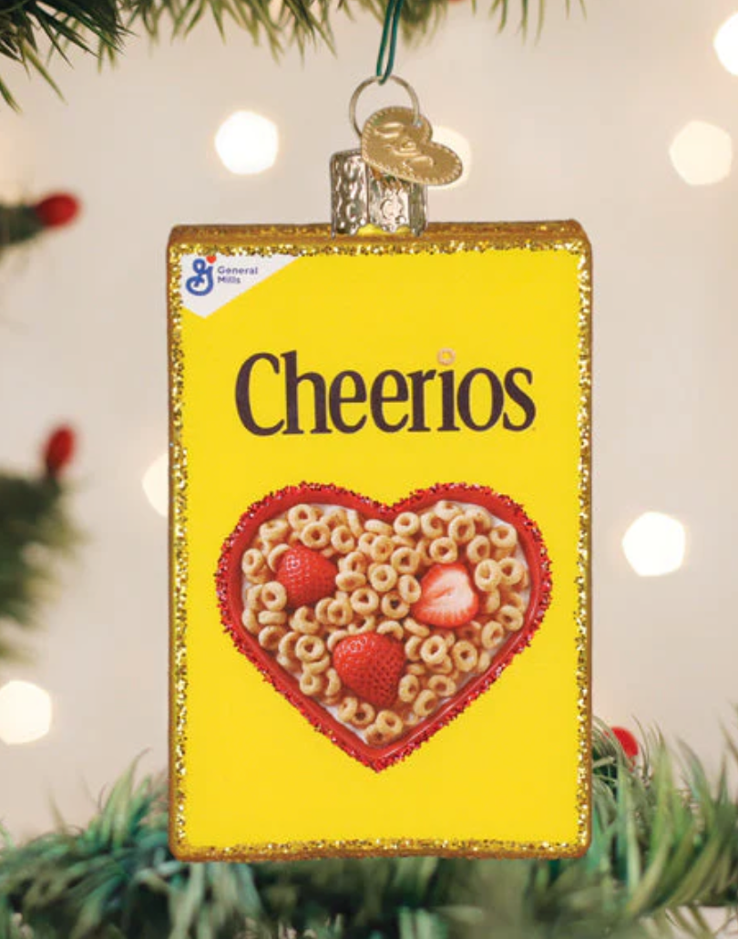 Cheerios Box Ornament