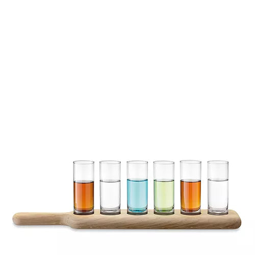 PADDLE VODKA SET & OAK PADDLE