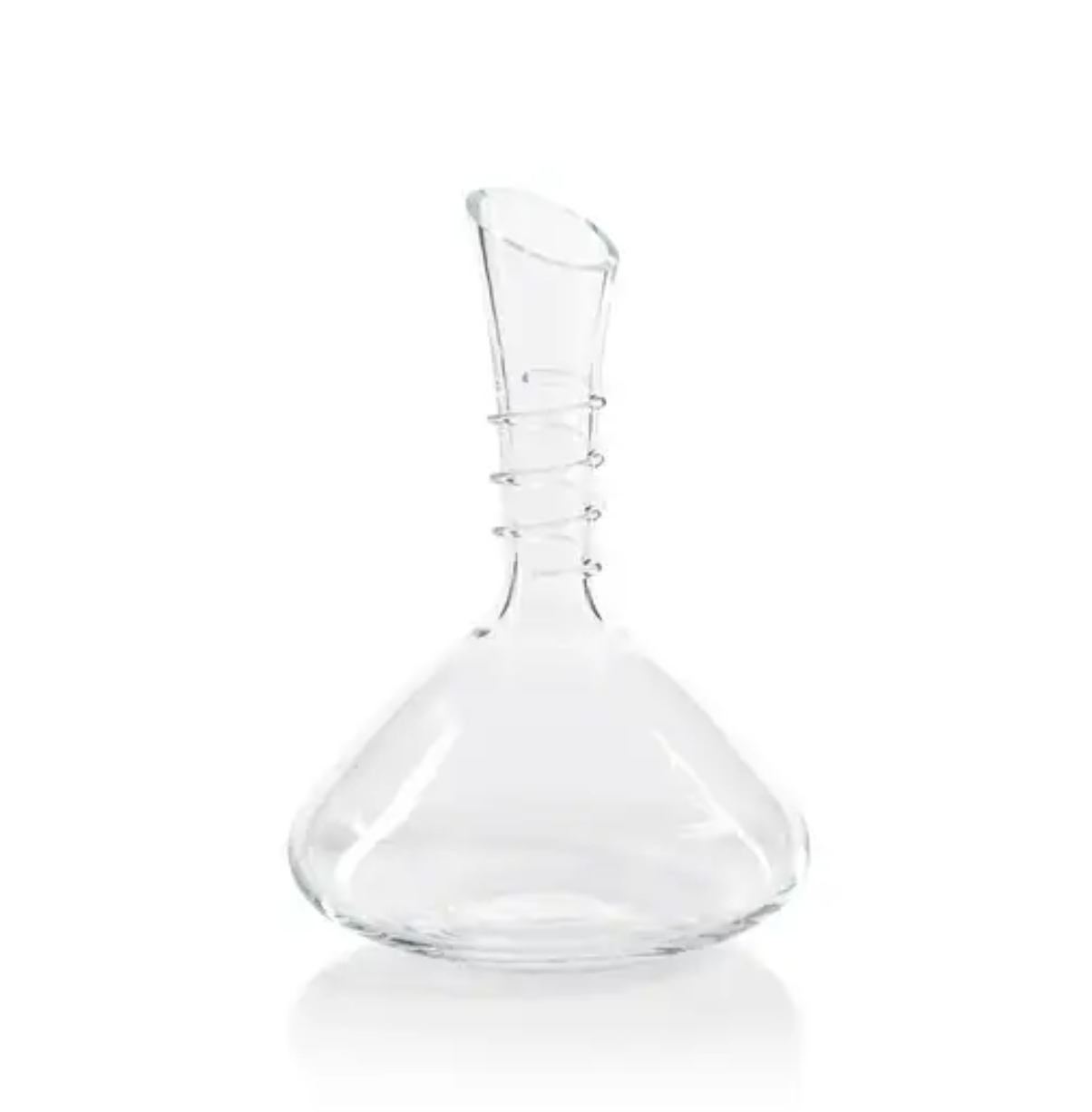 Bordeaux Hand Made Glass Wine Decanter