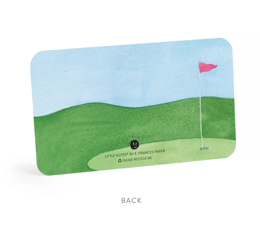 Golf Tee Little notes