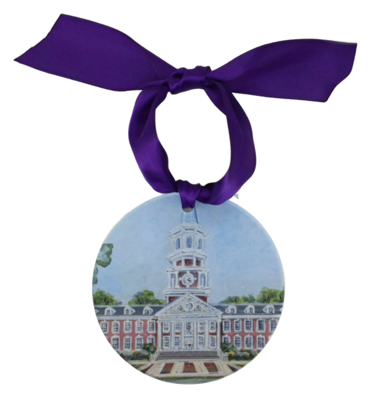 High Point Landmark Acrylic Disc Ornament