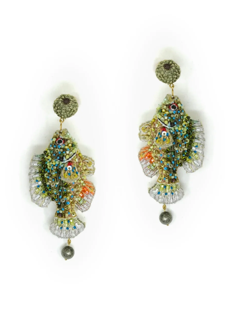 Spotted Sunfish Earrings