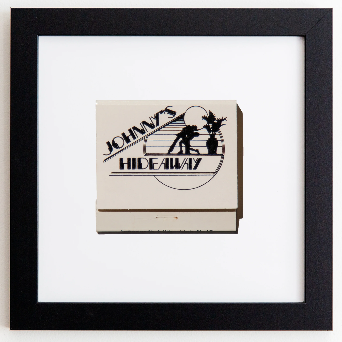 Johnny's Hideaway (Black Frame)