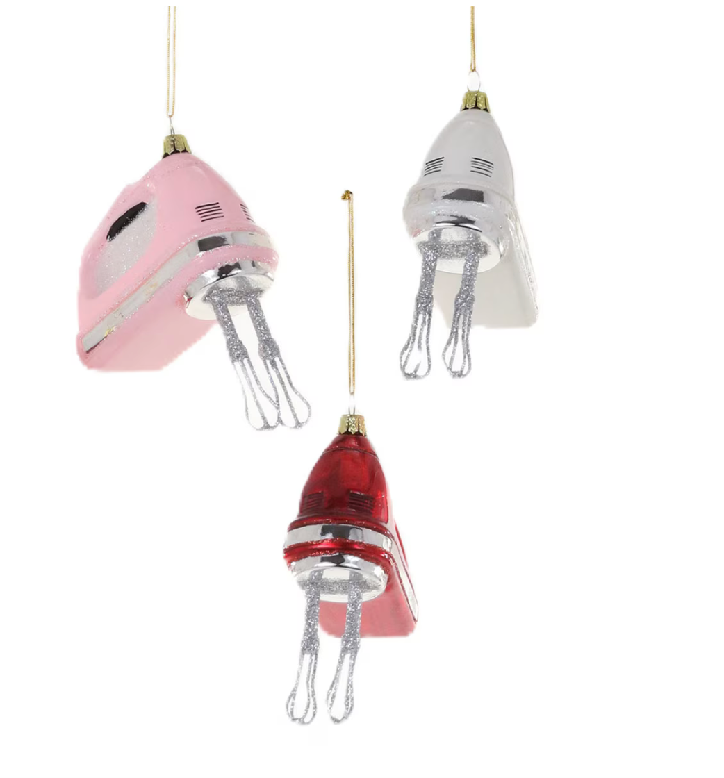 Vintage Hand Mixer Ornament