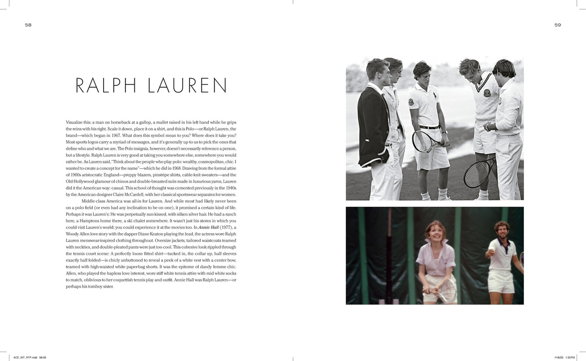 ACE: The Times & Style of Tennis