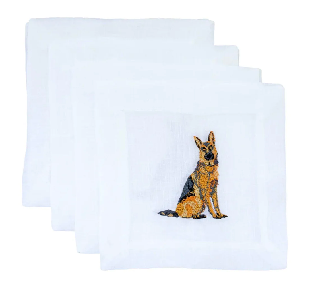 German Shepard Cocktail Napkins