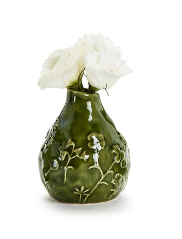 Floral Scape Bud Vase