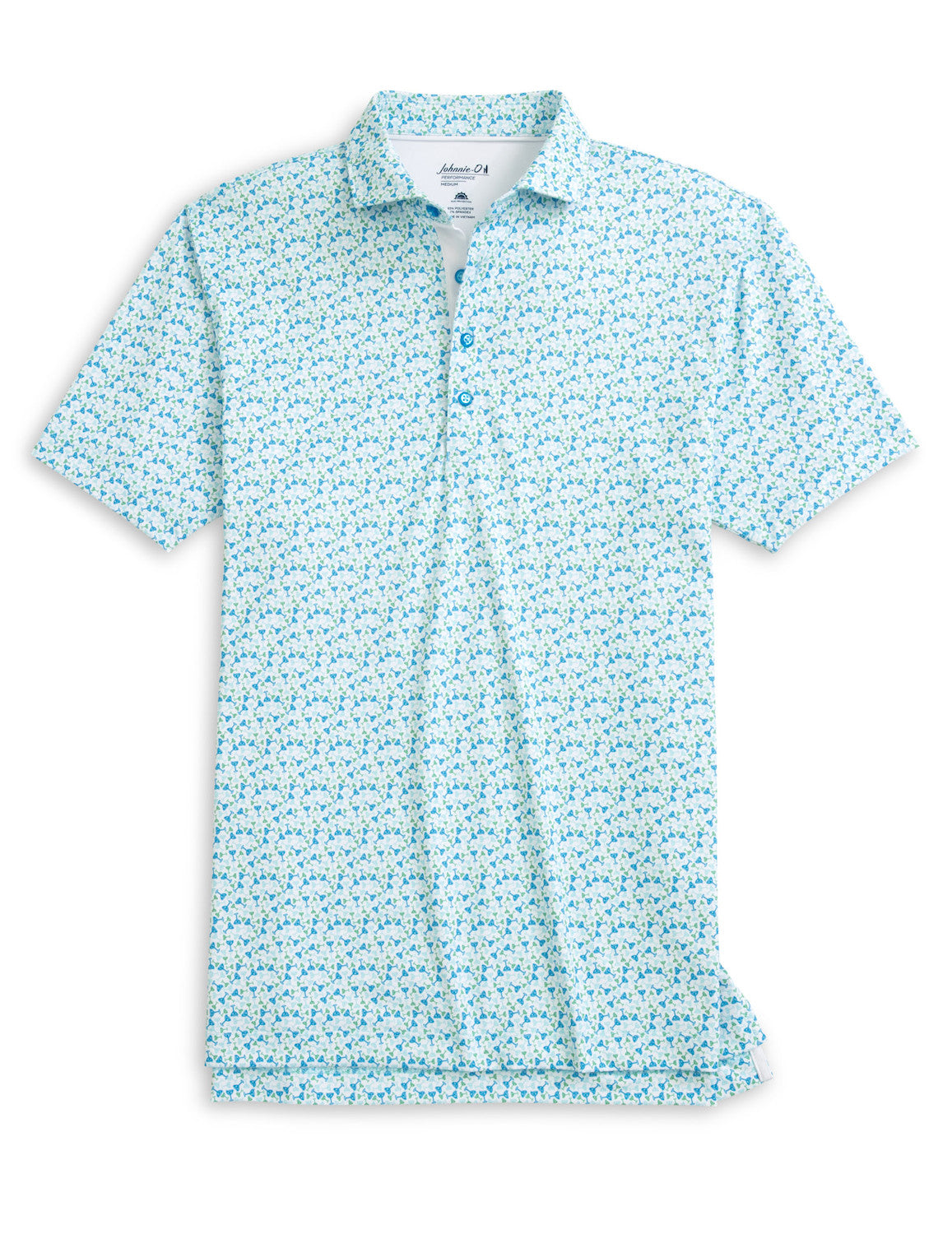 Cocktail Time Performance Mesh Polo