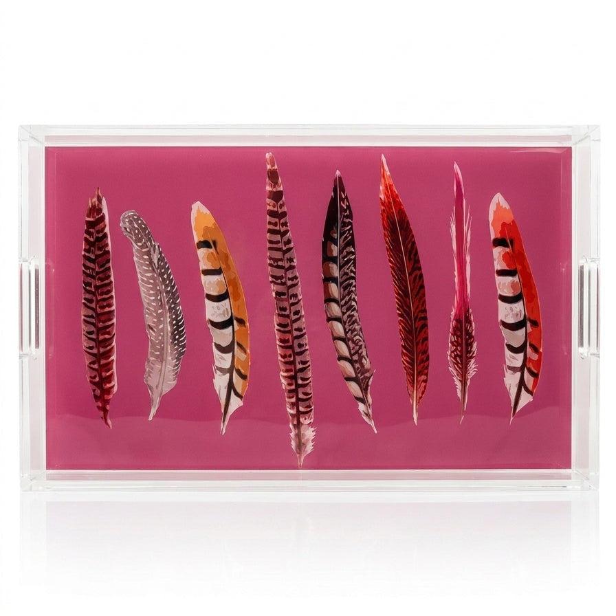 Pheasant Acrylic Tray