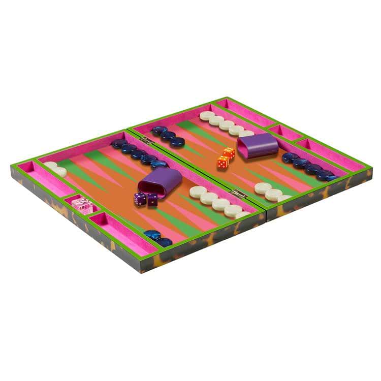 Lacquer Backgammon Tortoiseshell