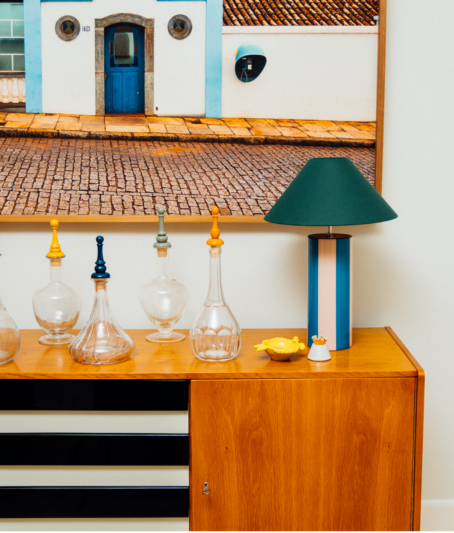 Ombrellina Lamp, Dark Olive
