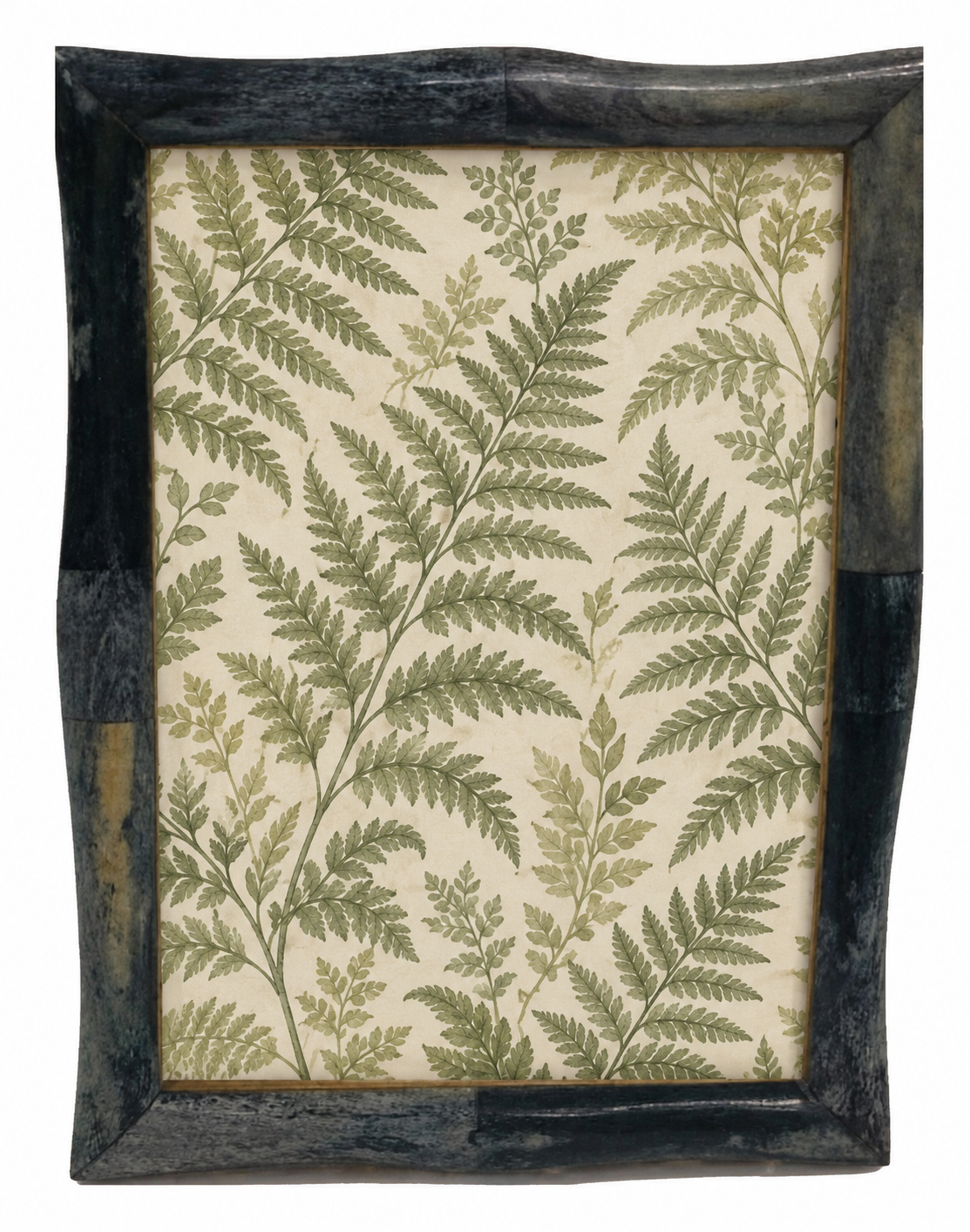 Bamboo Tile Picture Frame 5x7 - Gray