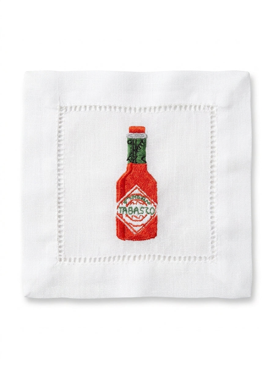 Tobasco Cocktail Napkin