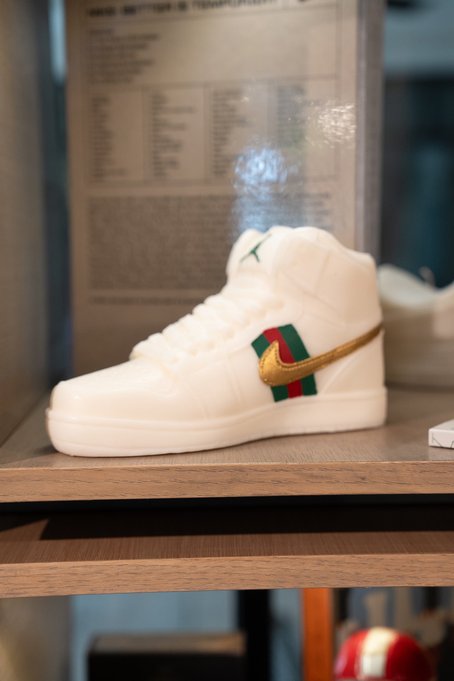 White Heritage Hi Top Candle