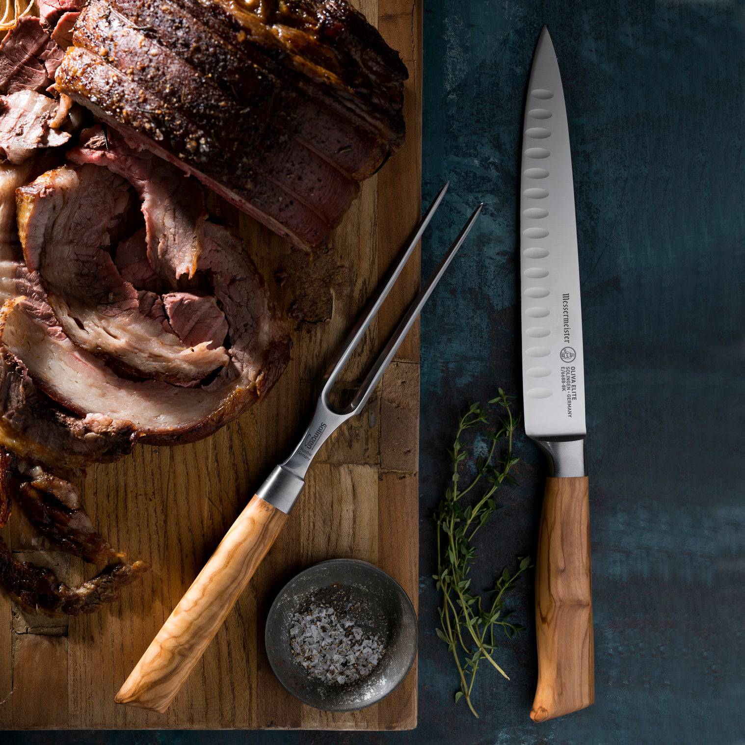 Oliva Elite Kullens Carving Knife - 8"