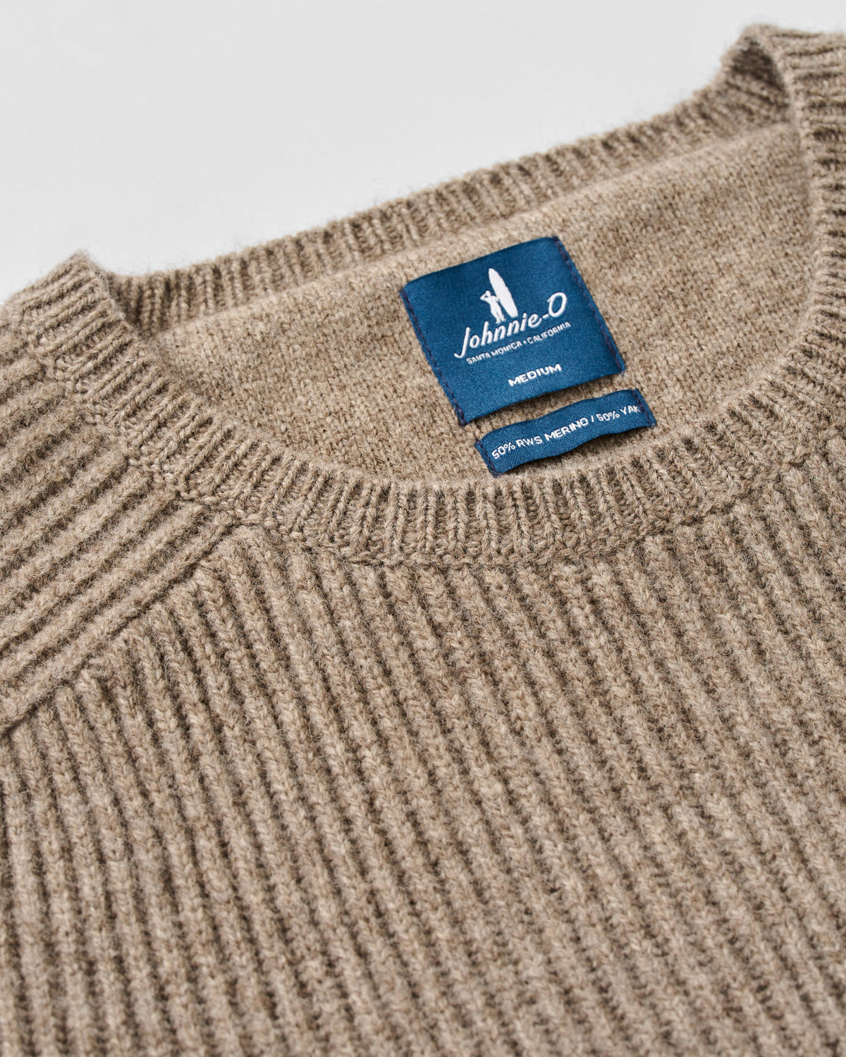 Merino Yak Rib Crew