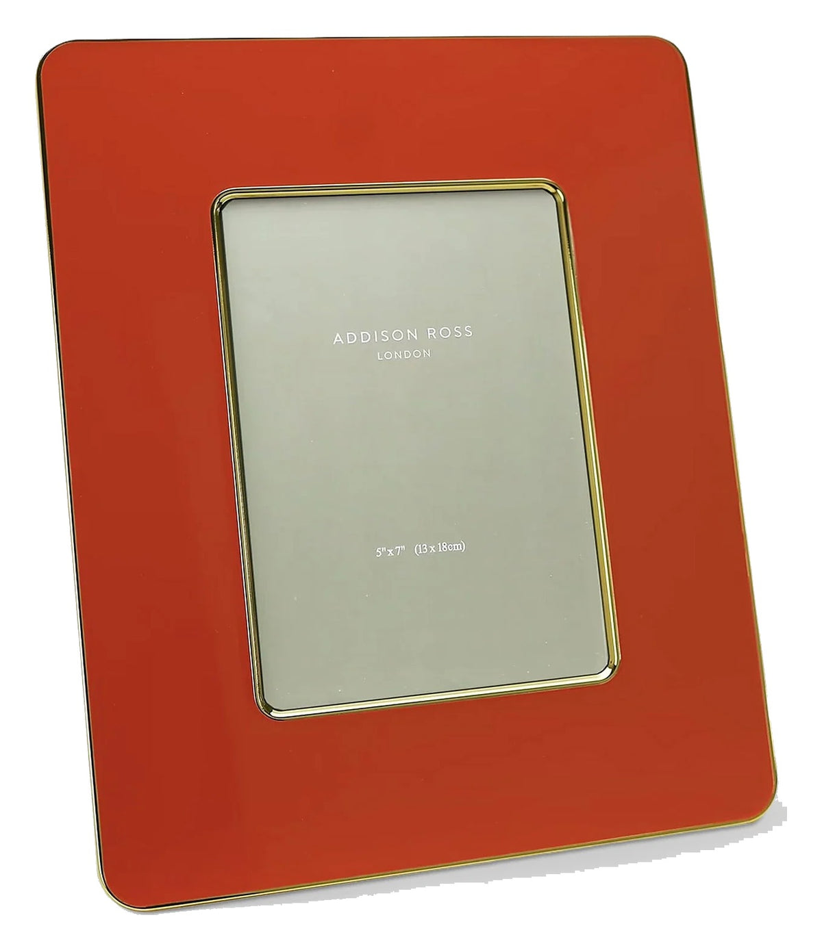 Enamel Studio Frame - Orange & Gold, 5x7