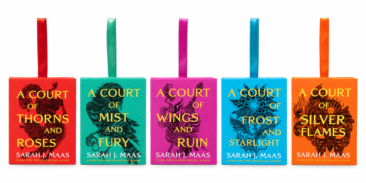 A Court of Thorns and Roses Ornament Set