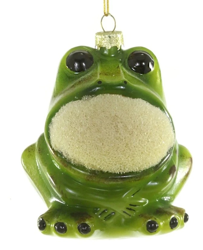Kitchen Frog Sponge Ornament